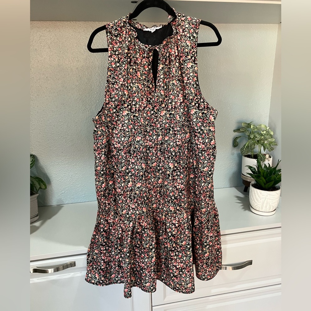 BB Dakota Floral Sleeveless Dress